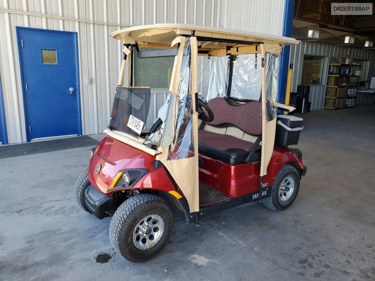 2018 Yamaha Golf Cart VIN: DR2ER1RBAP Lot: 57918486