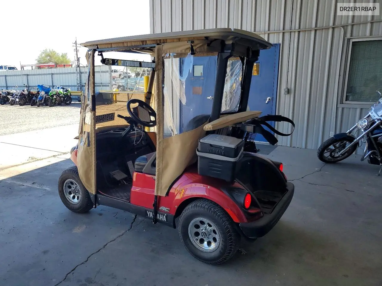 2018 Yamaha Golf Cart VIN: DR2ER1RBAP Lot: 57918486