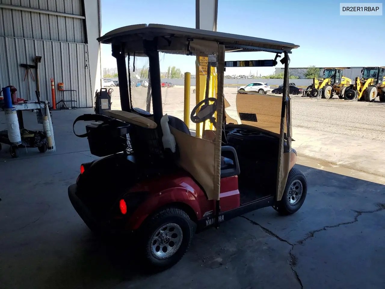 2018 Yamaha Golf Cart VIN: DR2ER1RBAP Lot: 57918486