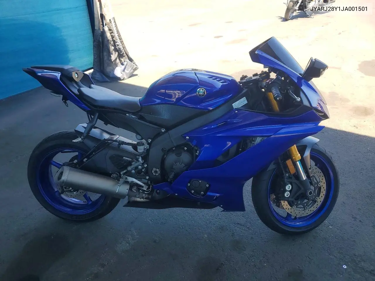 2018 Yamaha Yzfr6 C VIN: JYARJ28Y1JA001501 Lot: 59664936