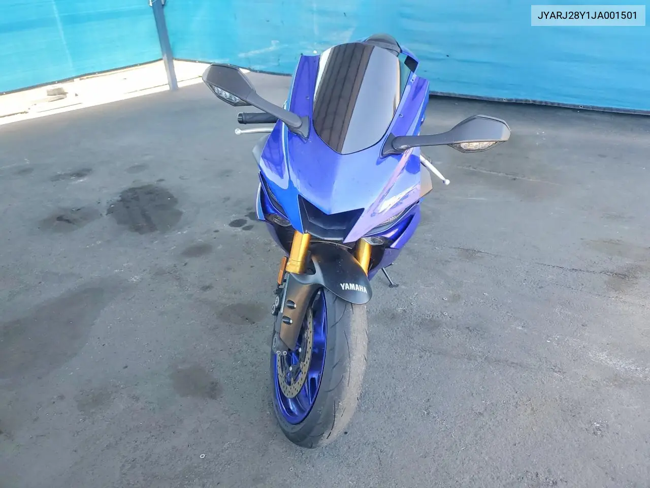 2018 Yamaha Yzfr6 C VIN: JYARJ28Y1JA001501 Lot: 59664936