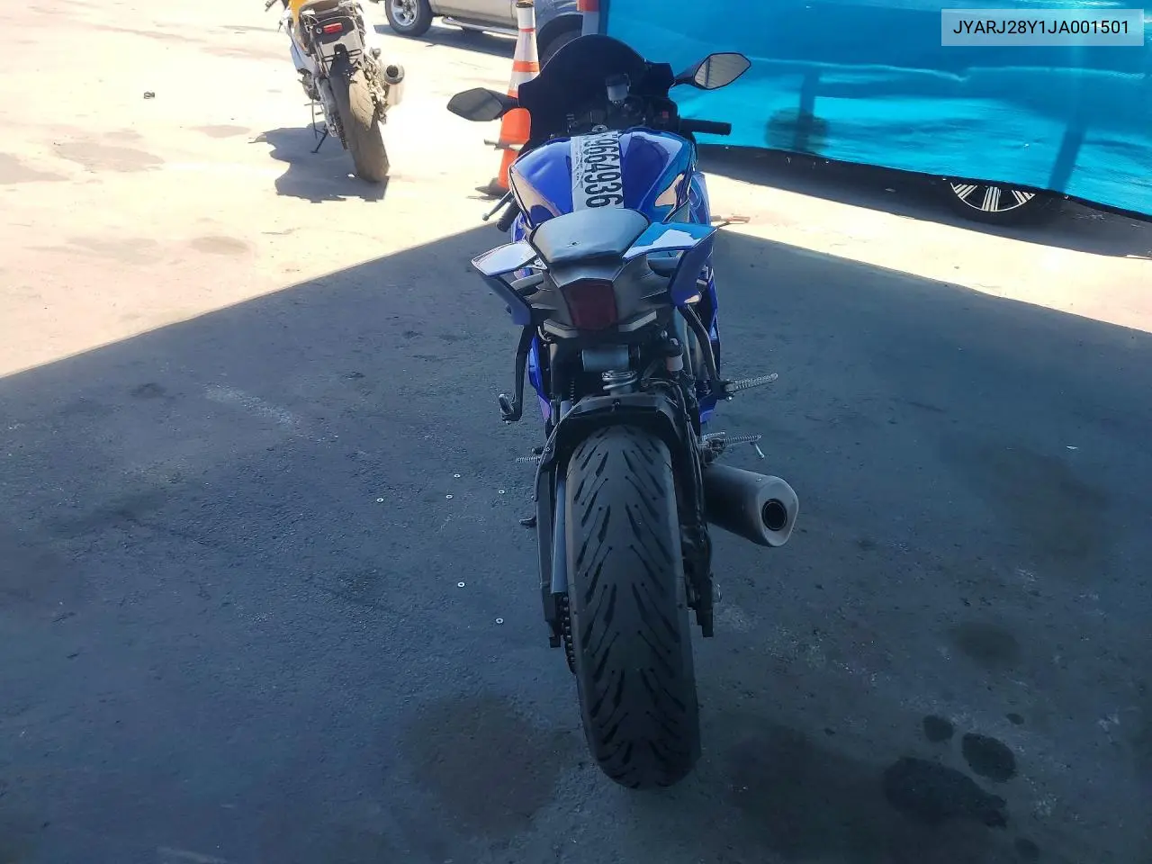 2018 Yamaha Yzfr6 C VIN: JYARJ28Y1JA001501 Lot: 59664936