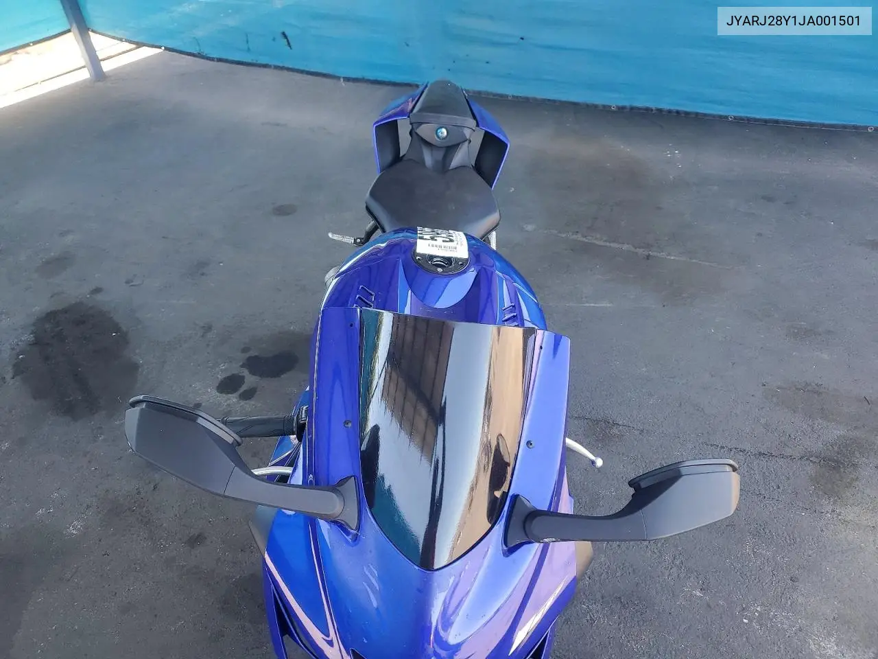 2018 Yamaha Yzfr6 C VIN: JYARJ28Y1JA001501 Lot: 59664936