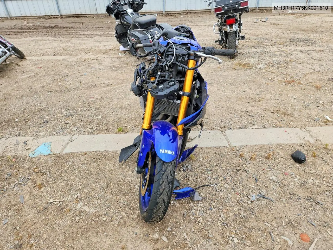 2019 Yamaha Yzfr3 VIN: MH3RH17Y5KK001610 Lot: 54328246