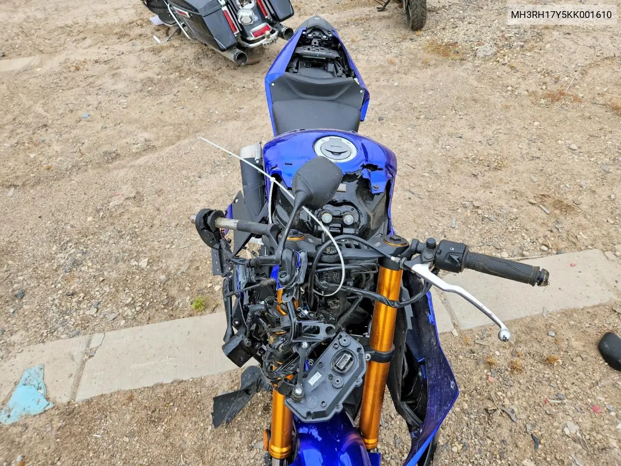 2019 Yamaha Yzfr3 VIN: MH3RH17Y5KK001610 Lot: 54328246