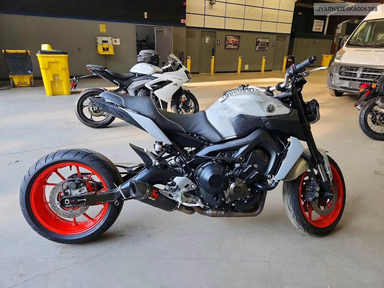 2019 Yamaha Mt09 VIN: JYARN53E6KA006388 Lot: 57846386