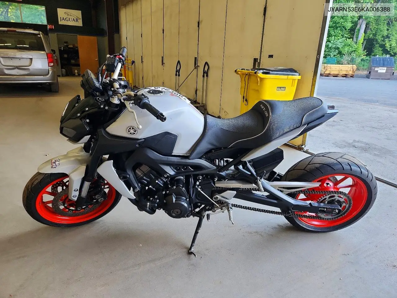 2019 Yamaha Mt09 VIN: JYARN53E6KA006388 Lot: 57846386