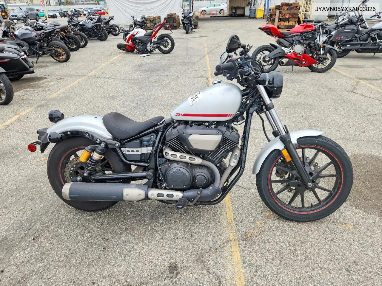 2019 Yamaha Xvs950 Cu VIN: JYAVN05YXKA003826 Lot: 59171376