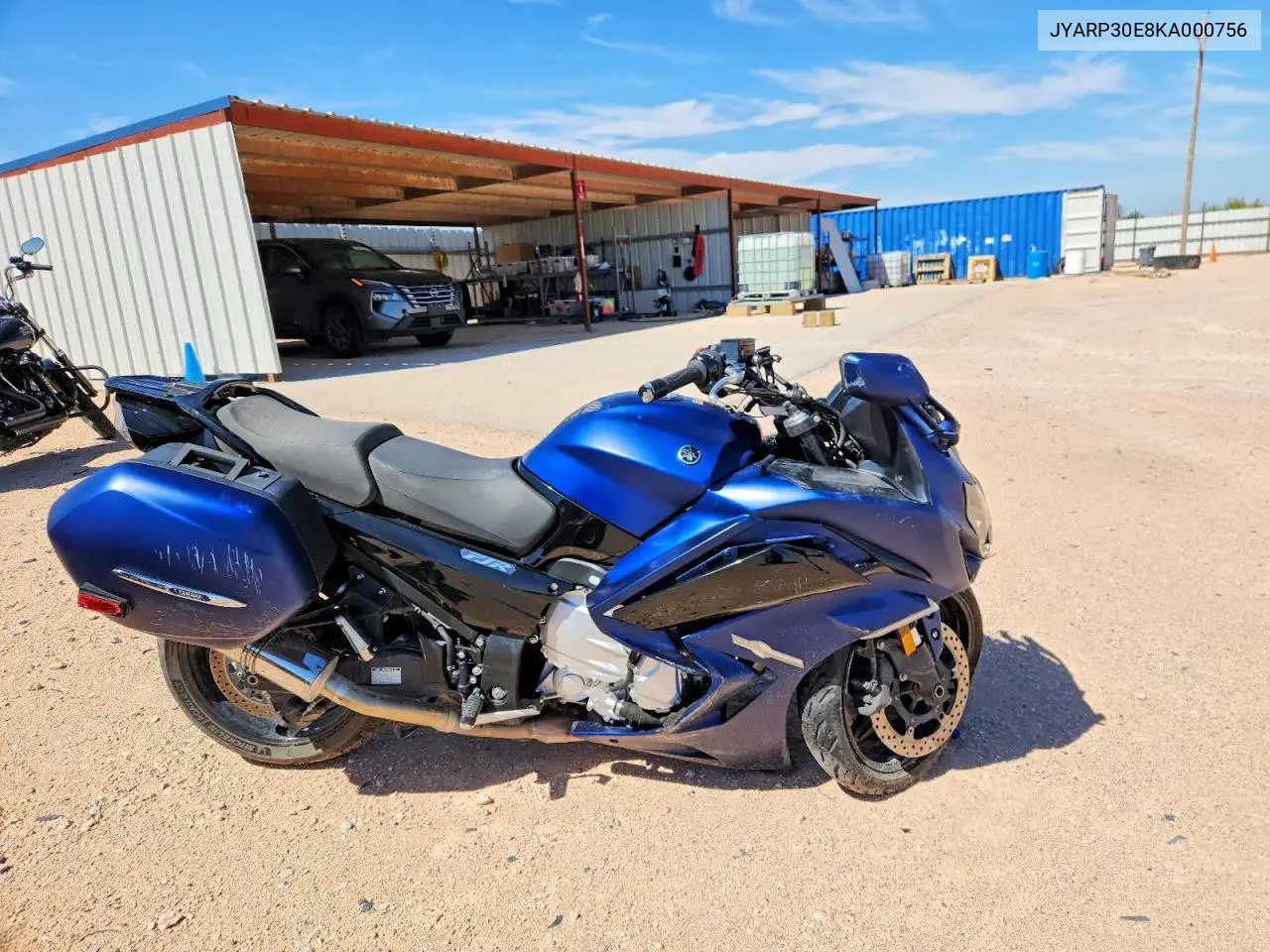 2019 Yamaha Fjr1300 Ae VIN: JYARP30E8KA000756 Lot: 61508646