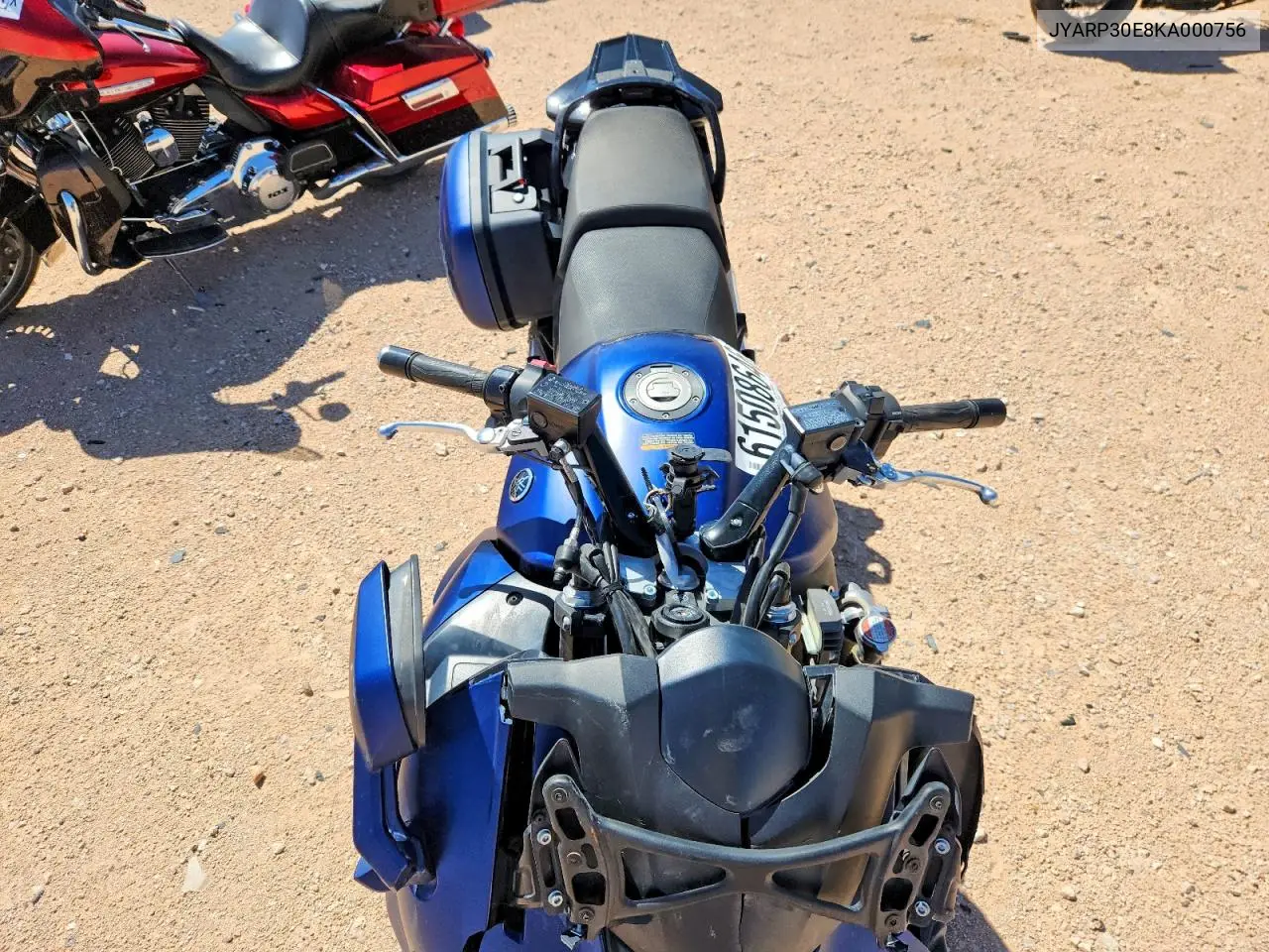 2019 Yamaha Fjr1300 Ae VIN: JYARP30E8KA000756 Lot: 61508646