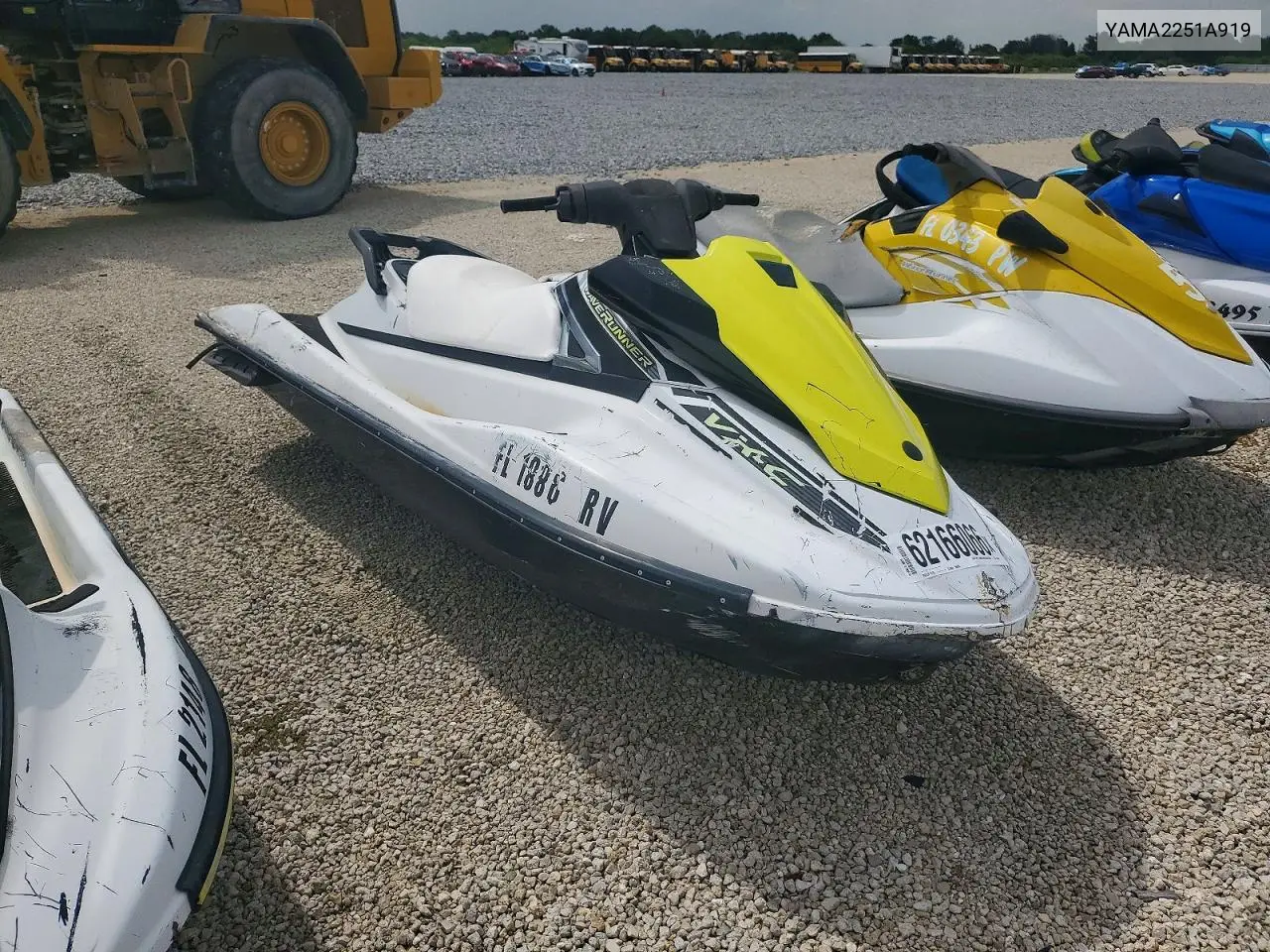 2019 Yamaha Vx VIN: YAMA2251A919 Lot: 62166066