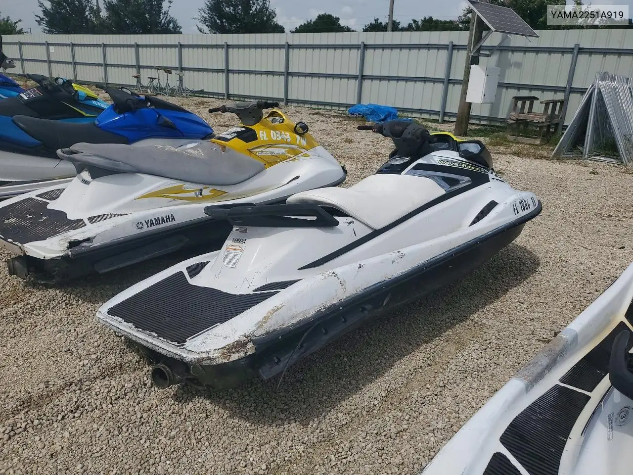 2019 Yamaha Vx VIN: YAMA2251A919 Lot: 62166066