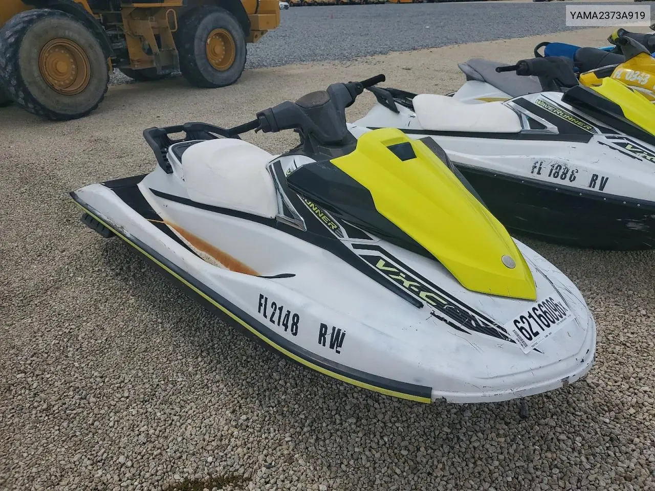 2019 Yamaha Vx VIN: YAMA2373A919 Lot: 62166096