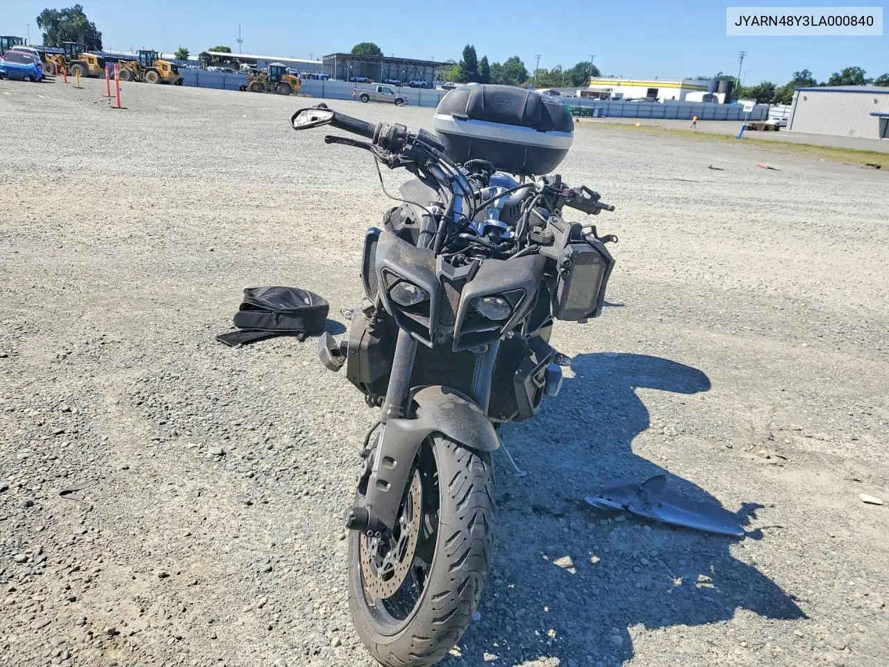 2020 Yamaha Mtn1000 C VIN: JYARN48Y3LA000840 Lot: 52504146