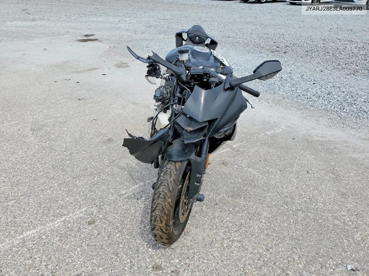 2020 Yamaha Yzfr6 VIN: JYARJ28E3LA005770 Lot: 52551496