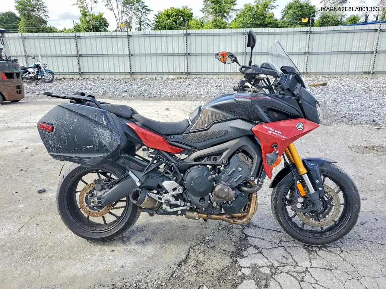 2020 Yamaha Mtt09 Gt VIN: JYARN62E8LA001363 Lot: 61184646