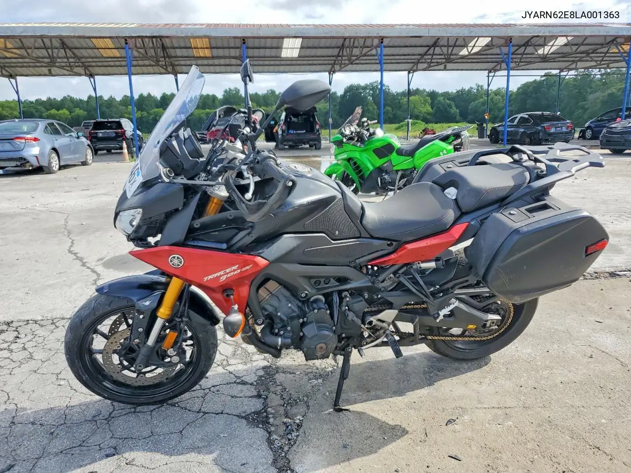 2020 Yamaha Mtt09 Gt VIN: JYARN62E8LA001363 Lot: 61184646