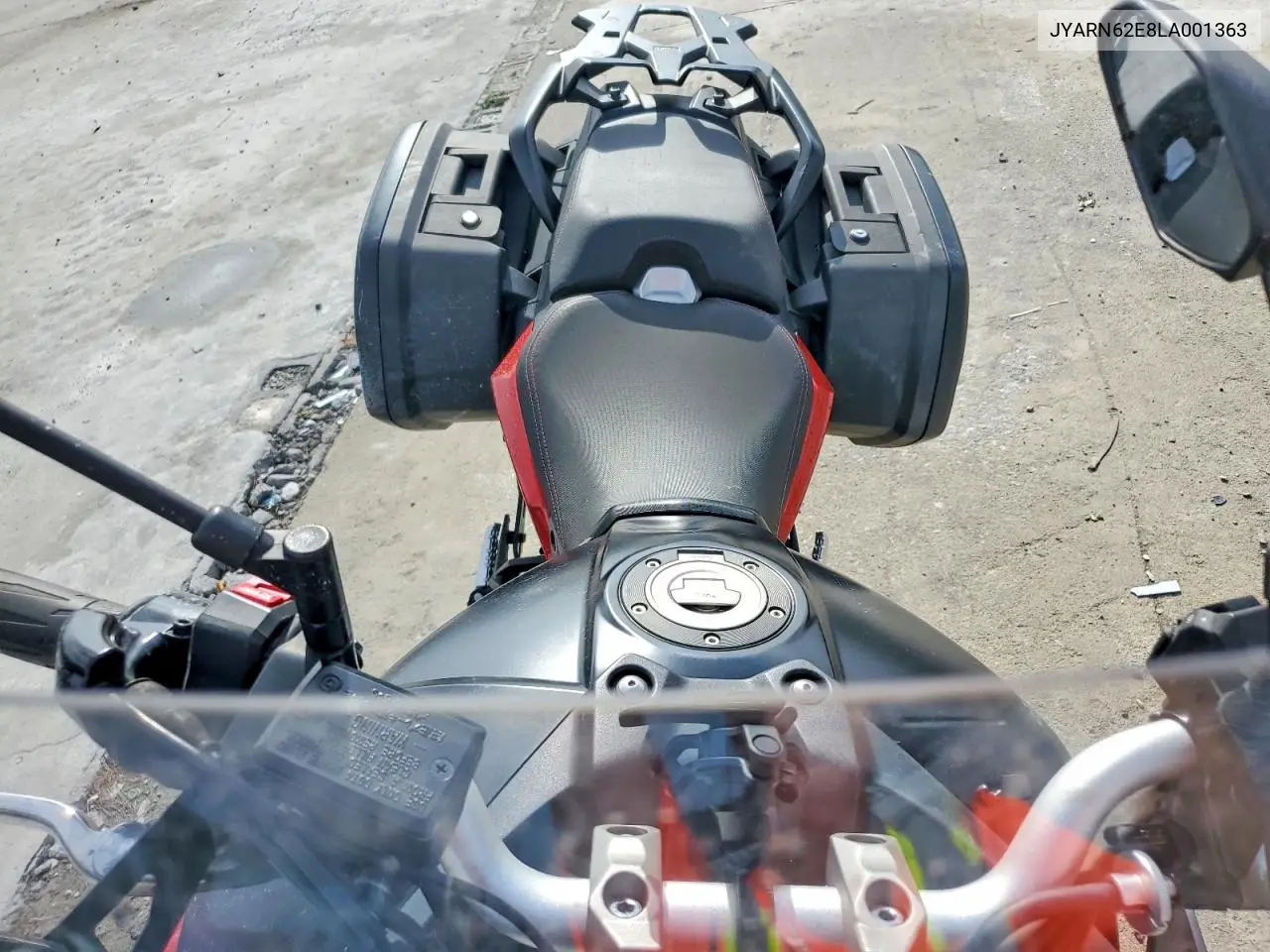 2020 Yamaha Mtt09 Gt VIN: JYARN62E8LA001363 Lot: 61184646