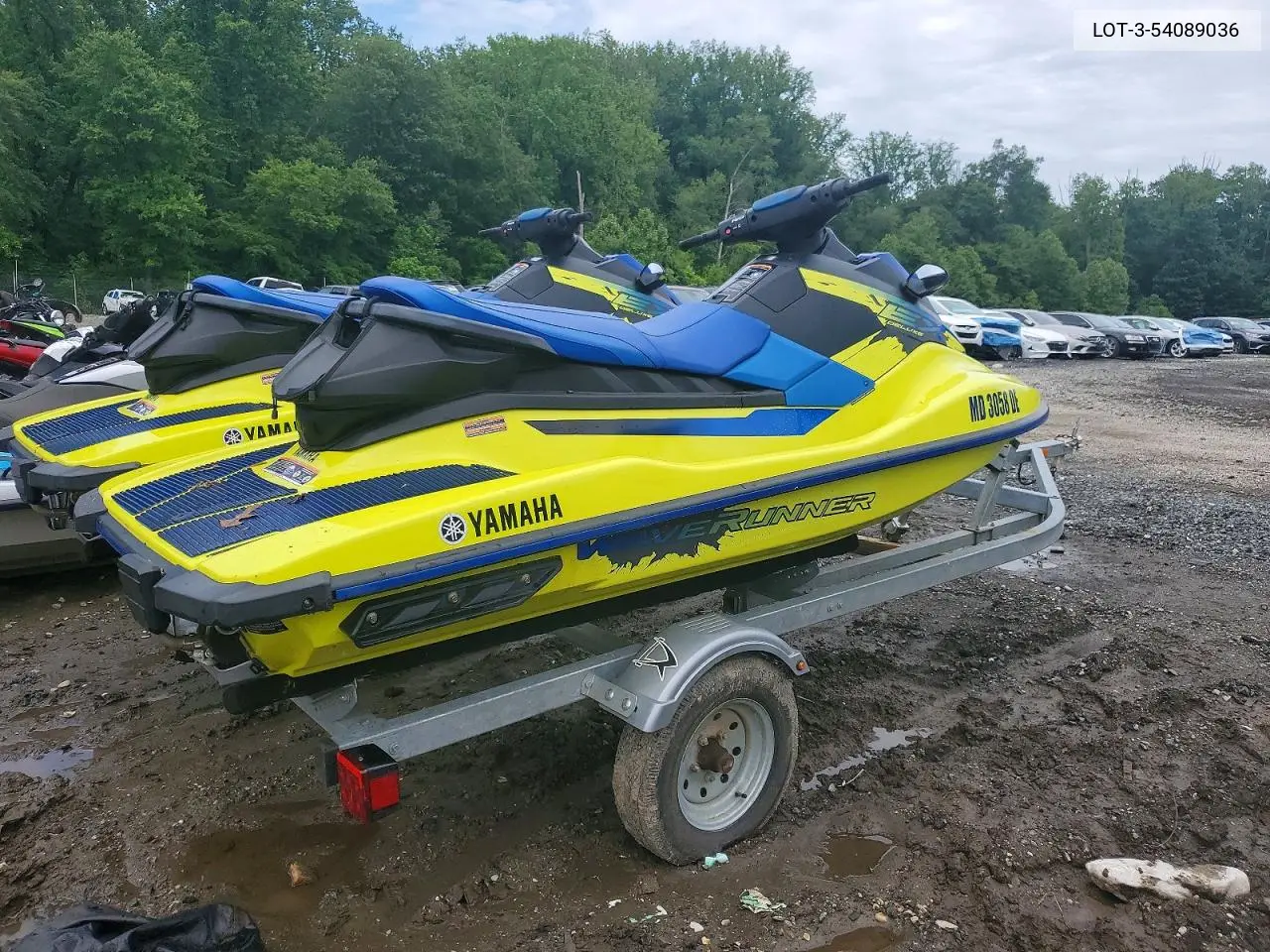 2021 Yamaha Vx Cruiser VIN: USYAMA1869C121 Lot: 54089036