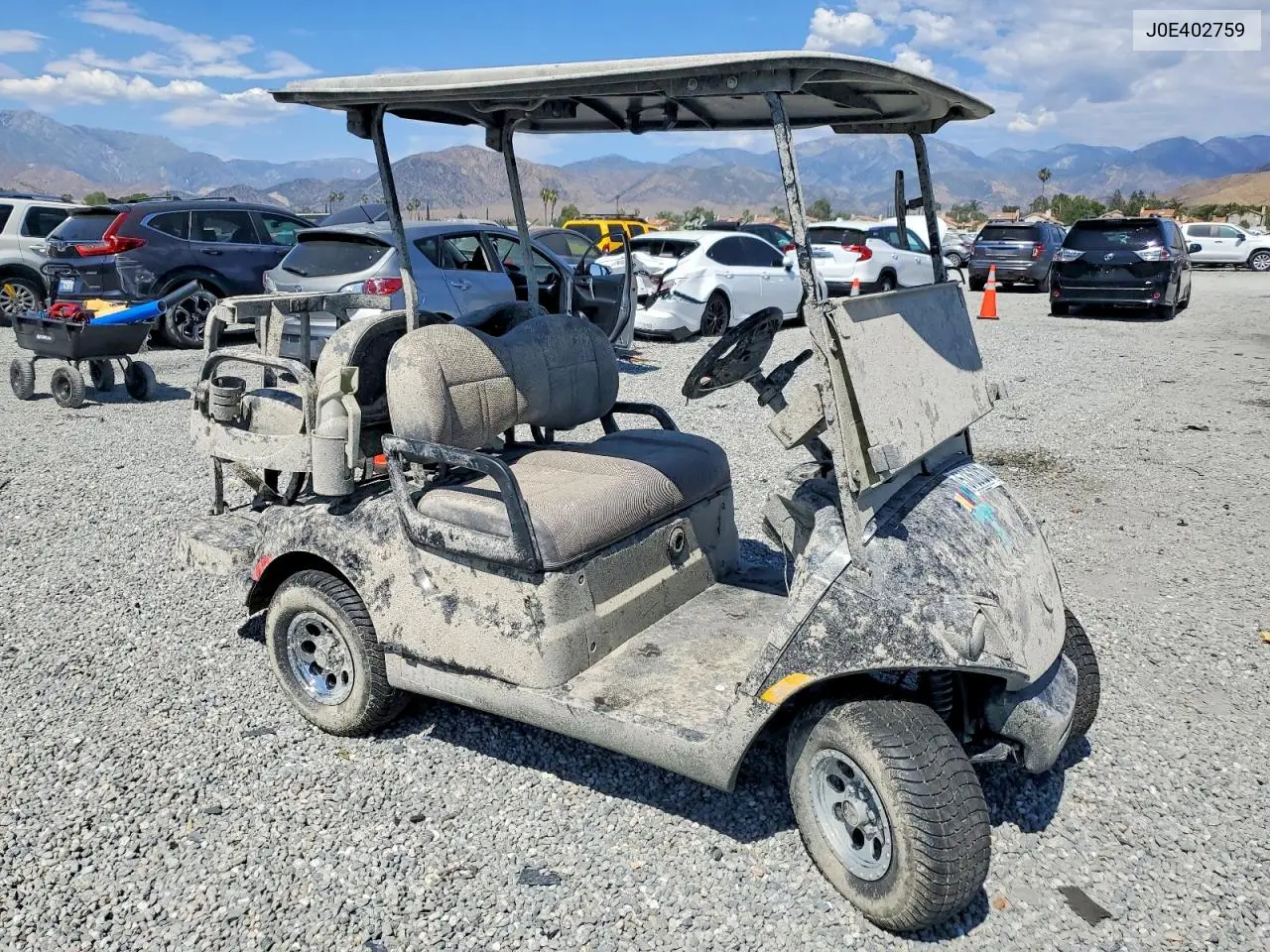 2021 Yamaha Golf Cart VIN: J0E402759 Lot: 57361816