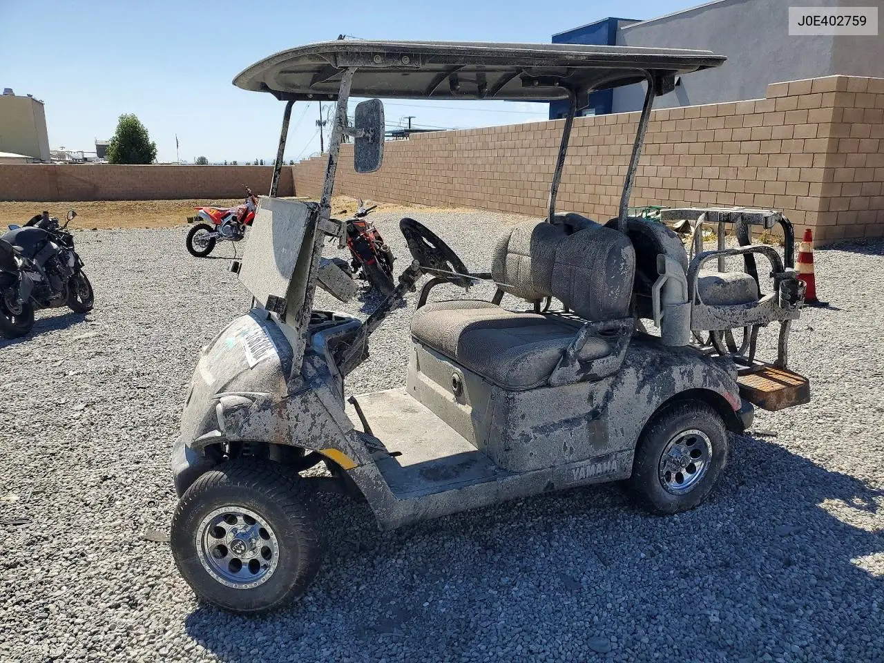 2021 Yamaha Golf Cart VIN: J0E402759 Lot: 57361816