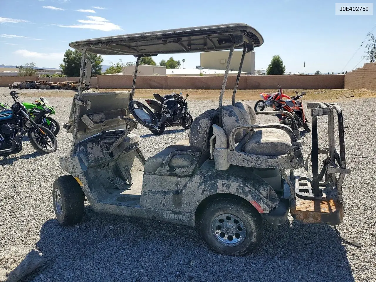 2021 Yamaha Golf Cart VIN: J0E402759 Lot: 57361816