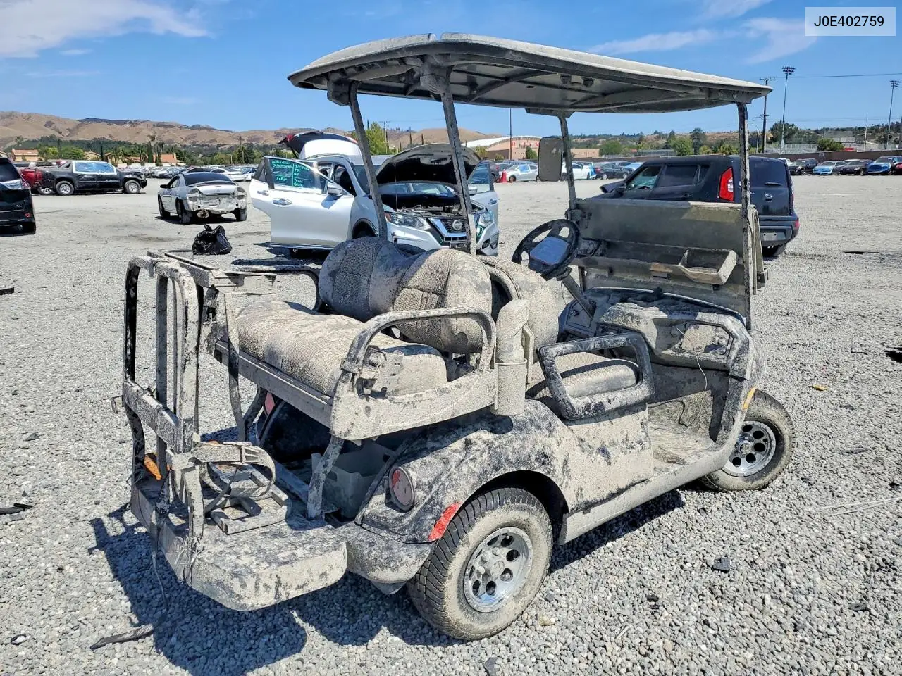 2021 Yamaha Golf Cart VIN: J0E402759 Lot: 57361816
