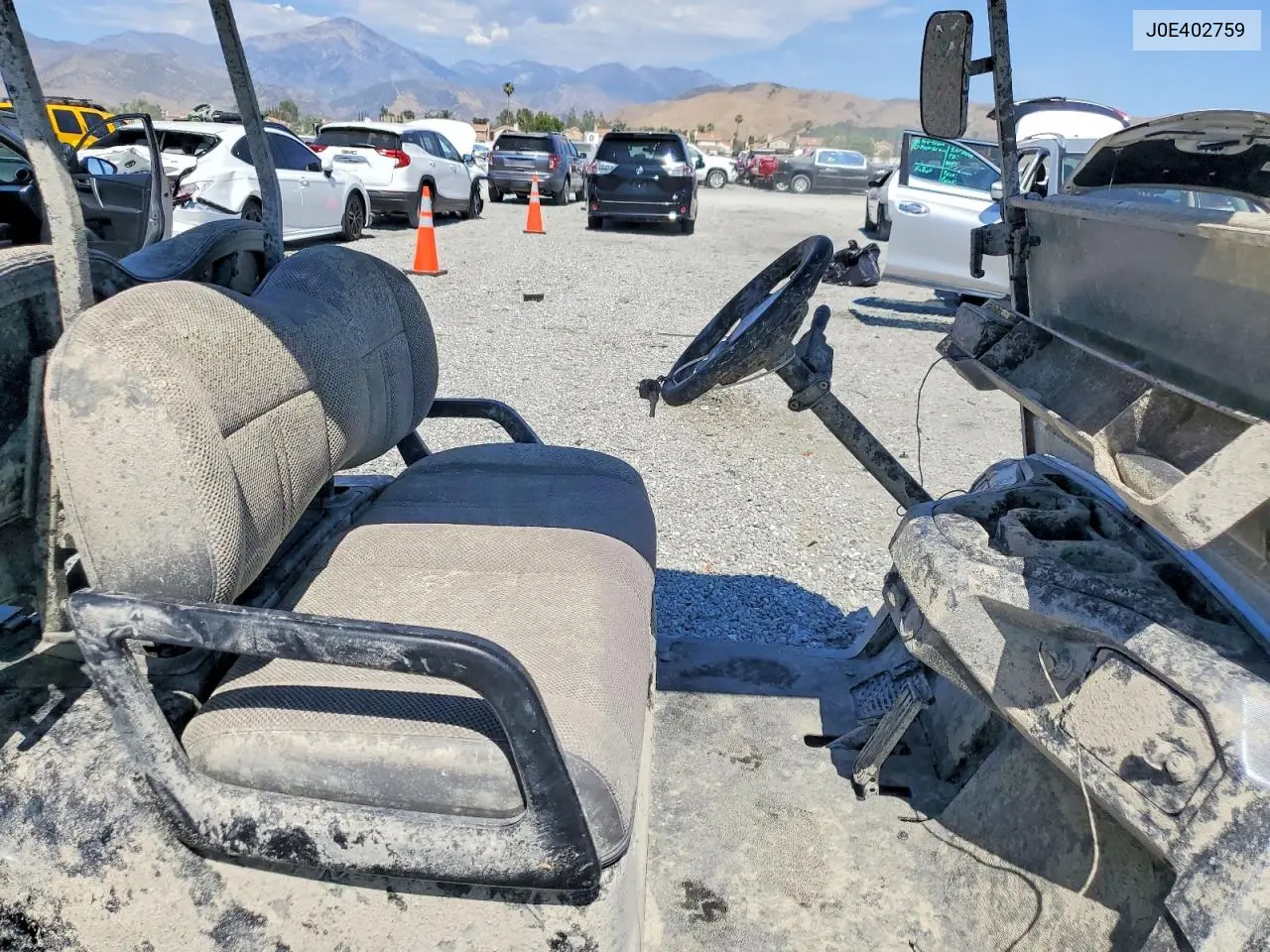 2021 Yamaha Golf Cart VIN: J0E402759 Lot: 57361816