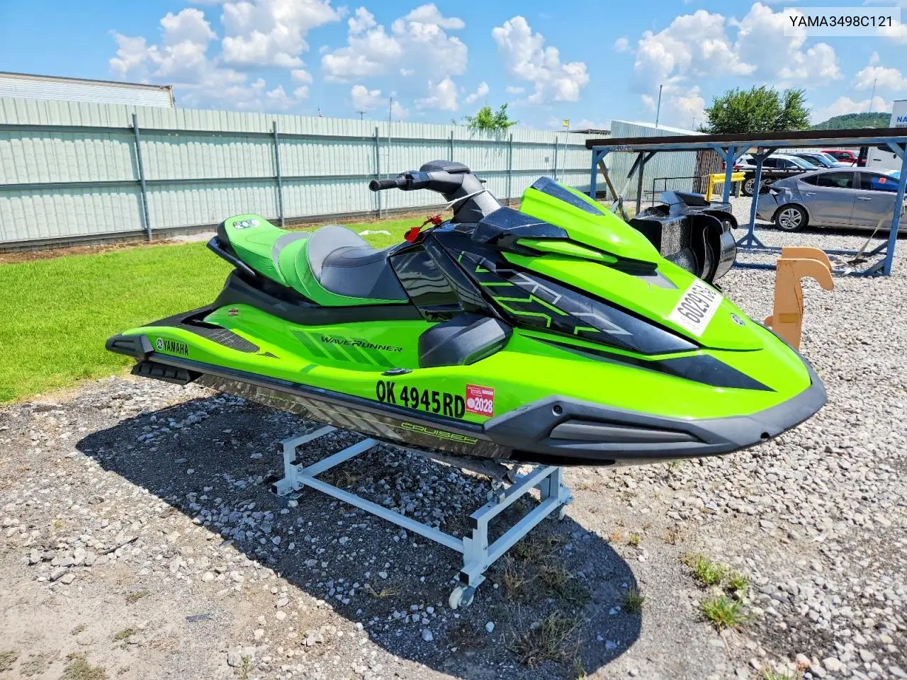 2021 Yamaha Fx Cruiser Ho - Boat VIN: YAMA3498C121 Lot: 60291546