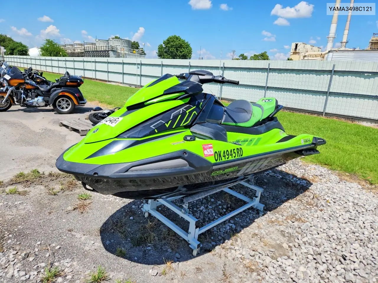 2021 Yamaha Fx Cruiser Ho - Boat VIN: YAMA3498C121 Lot: 60291546
