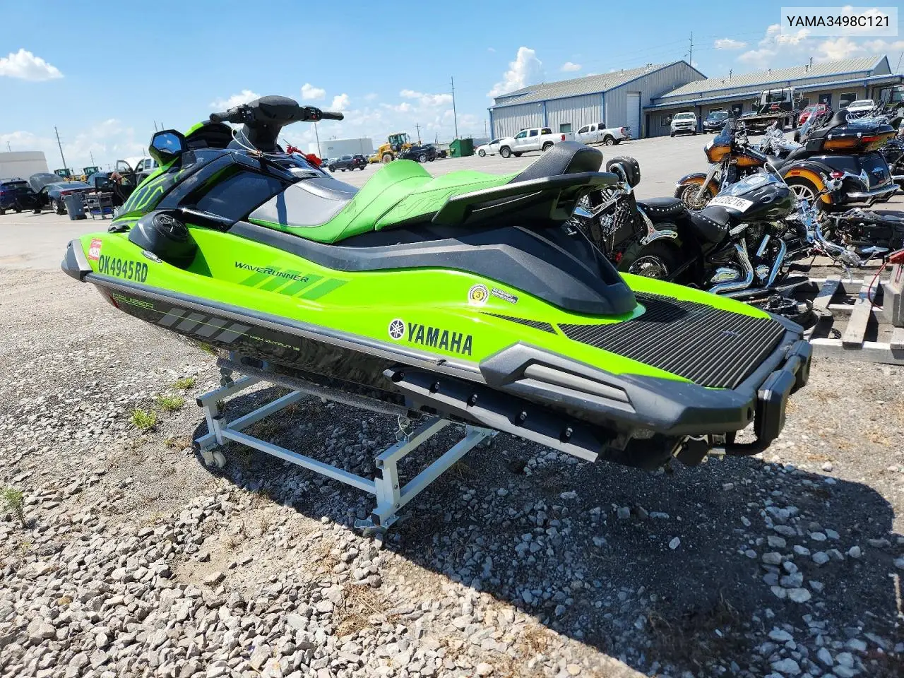2021 Yamaha Fx Cruiser Ho - Boat VIN: YAMA3498C121 Lot: 60291546