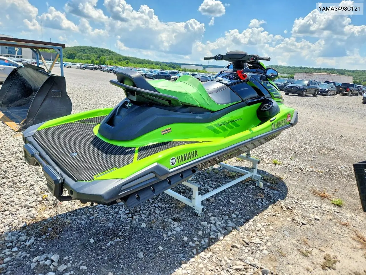 2021 Yamaha Fx Cruiser Ho - Boat VIN: YAMA3498C121 Lot: 60291546