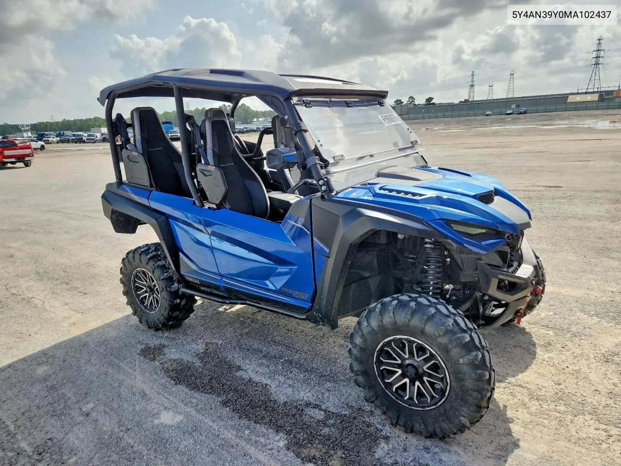 2021 Yamaha Yxe1000 VIN: 5Y4AN39Y0MA102437 Lot: 60860876