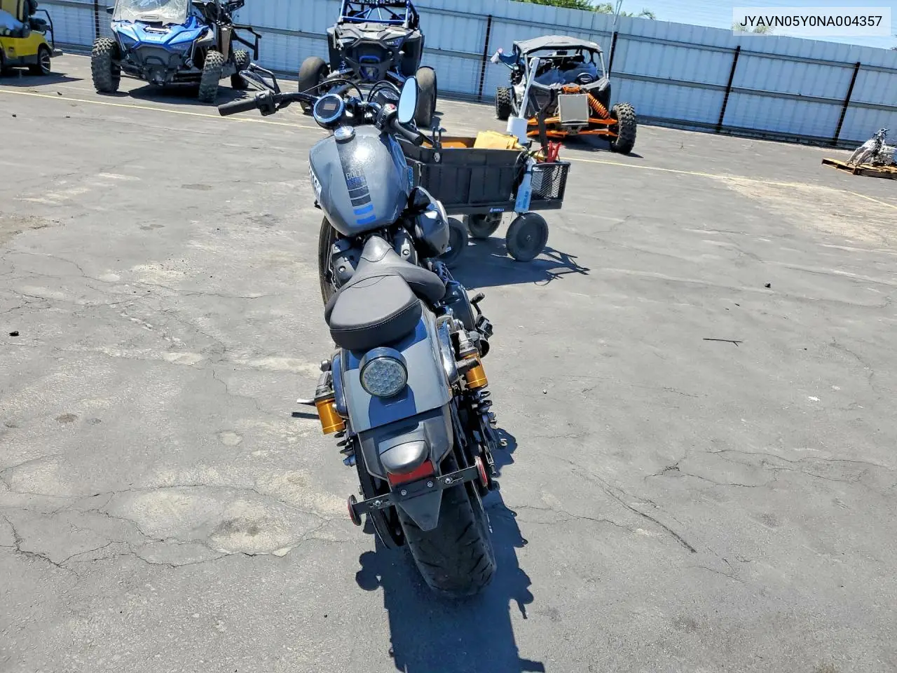 2022 Yamaha Xvs950 Cudc VIN: JYAVN05Y0NA004357 Lot: 52995386