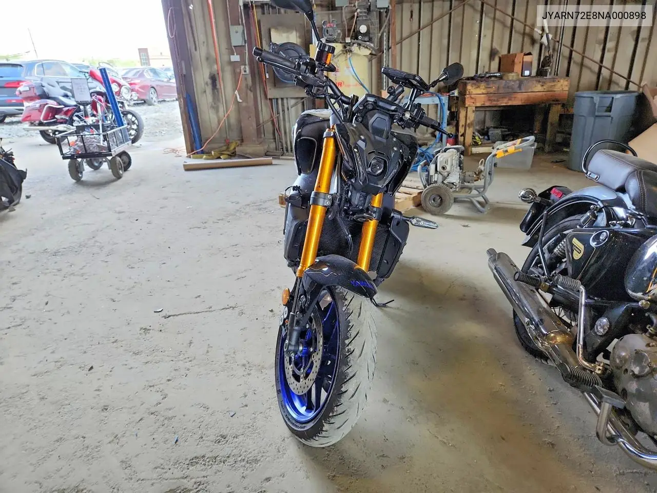 2022 Yamaha Mt09 D VIN: JYARN72E8NA000898 Lot: 53874156