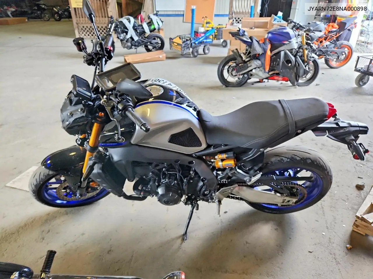 2022 Yamaha Mt09 D VIN: JYARN72E8NA000898 Lot: 53874156