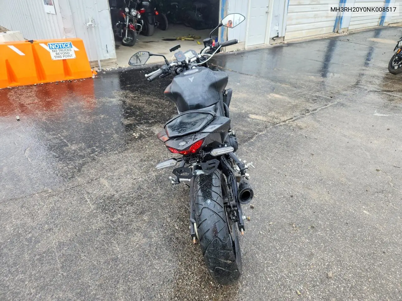 2022 Yamaha Mt-03 VIN: MH3RH20Y0NK008517 Lot: 54807126