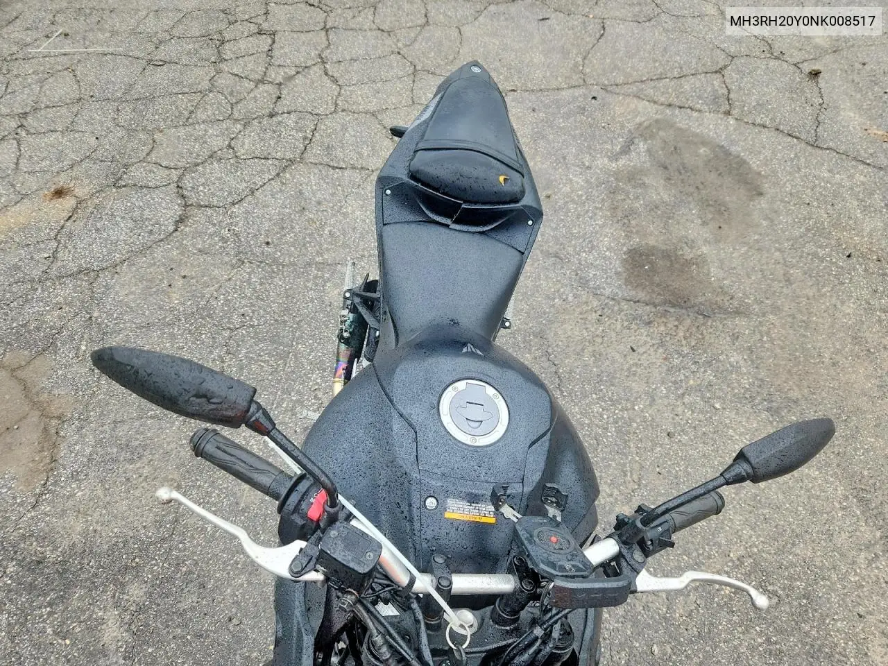 2022 Yamaha Mt-03 VIN: MH3RH20Y0NK008517 Lot: 54807126