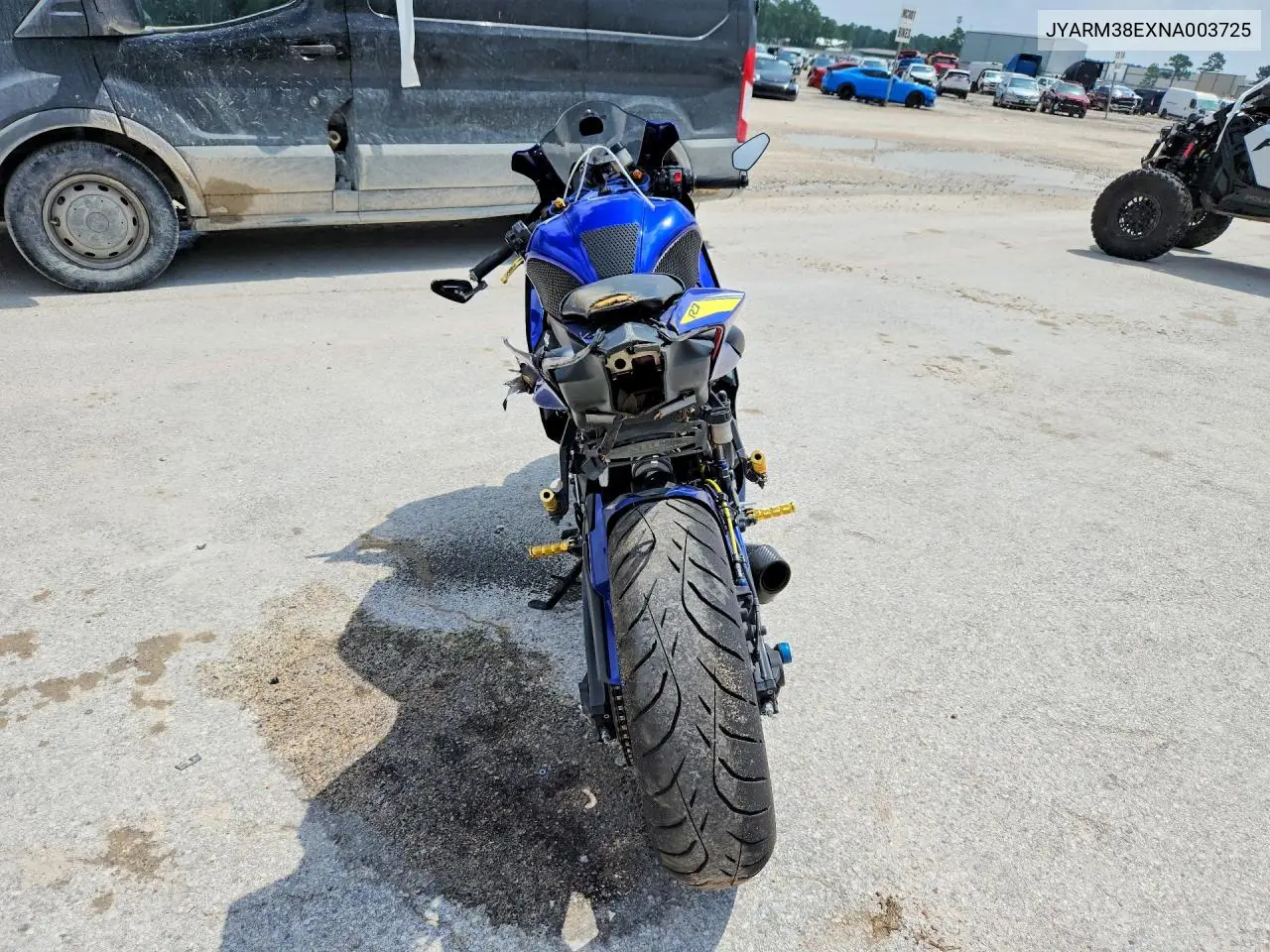 2022 Yamaha Yzfr7 VIN: JYARM38EXNA003725 Lot: 57781886