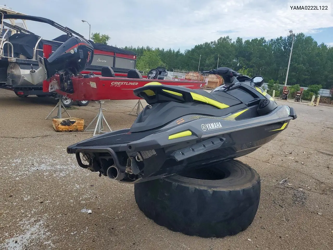 2022 Yamaha Vx Deluxe VIN: YAMA0222L122 Lot: 59721326