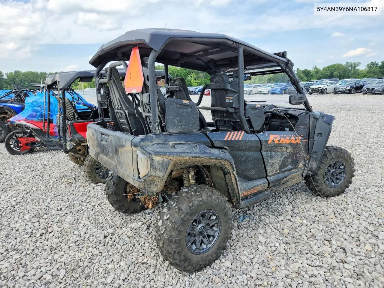 2022 Yamaha Yxe1000 VIN: 5Y4AN39Y6NA106817 Lot: 61749596