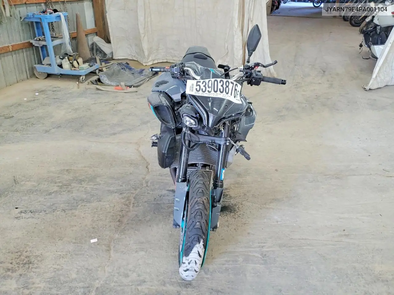 2023 Yamaha Mtn1000 VIN: JYARN79E4PA001104 Lot: 53903876