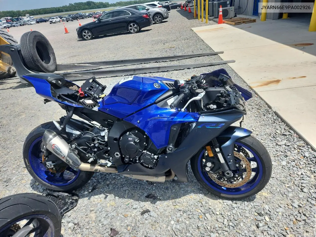 2023 Yamaha Yzfr1 VIN: JYARN66E9PA002926 Lot: 58037466