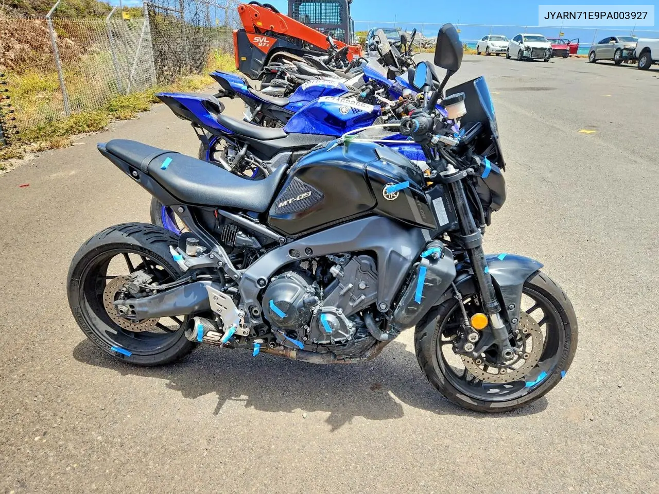 2023 Yamaha Mt09 VIN: JYARN71E9PA003927 Lot: 60497416