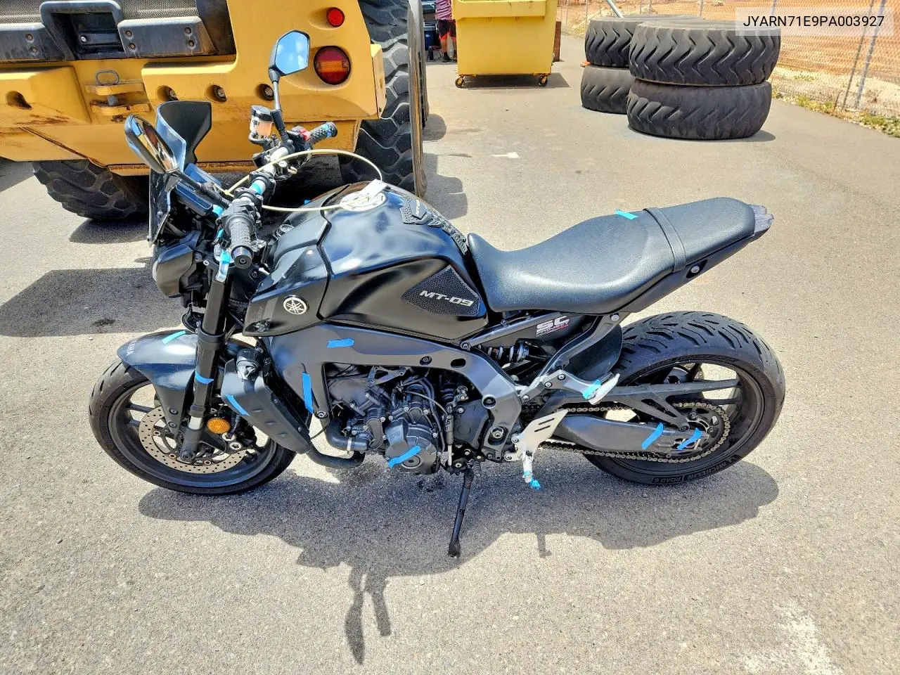 2023 Yamaha Mt09 VIN: JYARN71E9PA003927 Lot: 60497416