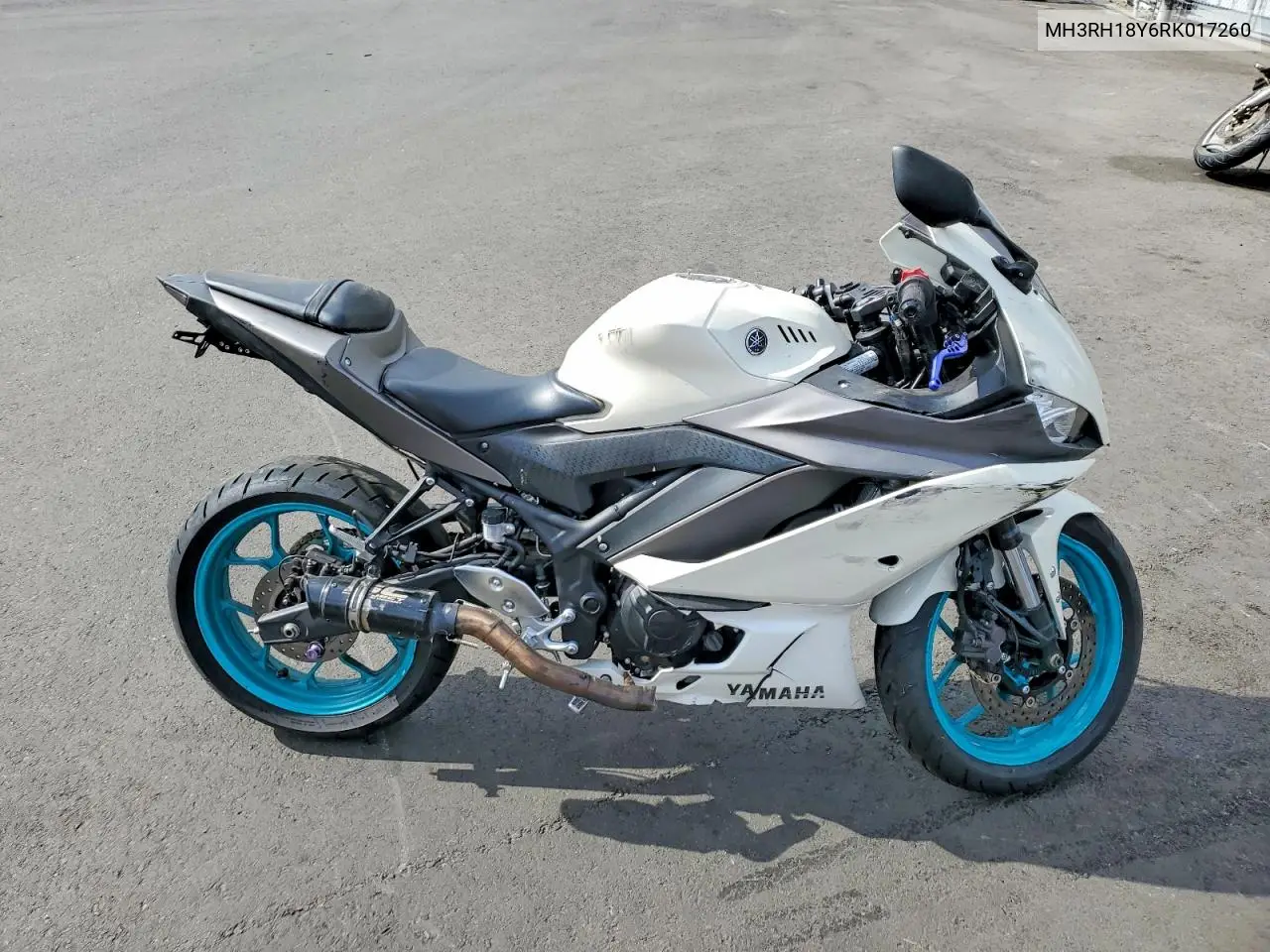 2024 Yamaha Yzfr3 A VIN: MH3RH18Y6RK017260 Lot: 54479186