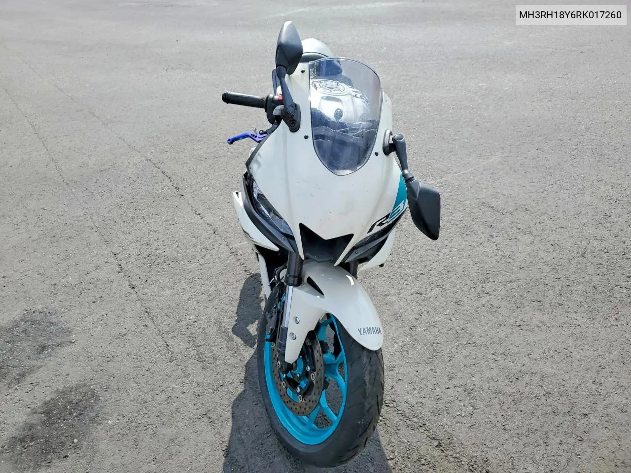 2024 Yamaha Yzfr3 A VIN: MH3RH18Y6RK017260 Lot: 54479186