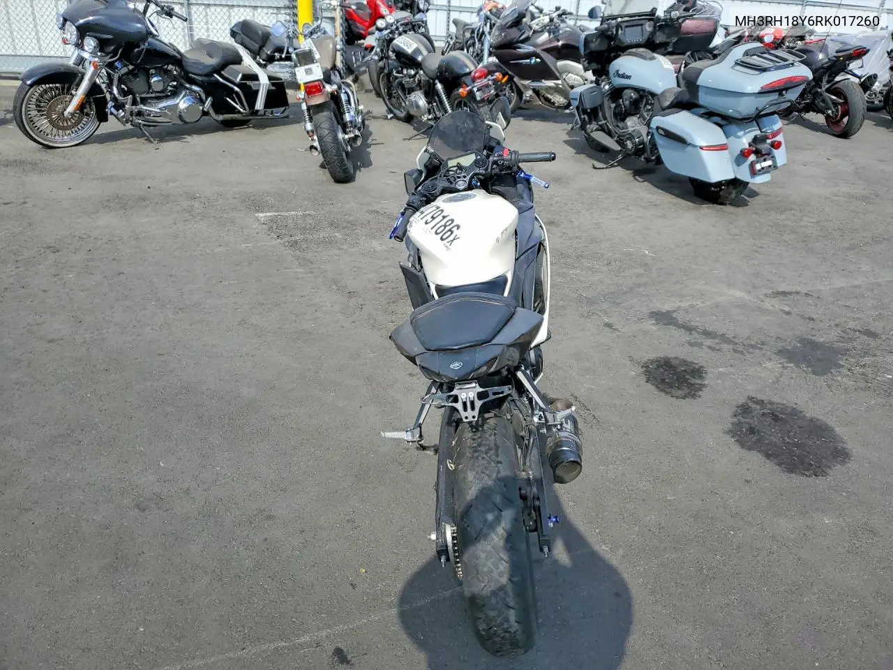 2024 Yamaha Yzfr3 A VIN: MH3RH18Y6RK017260 Lot: 54479186