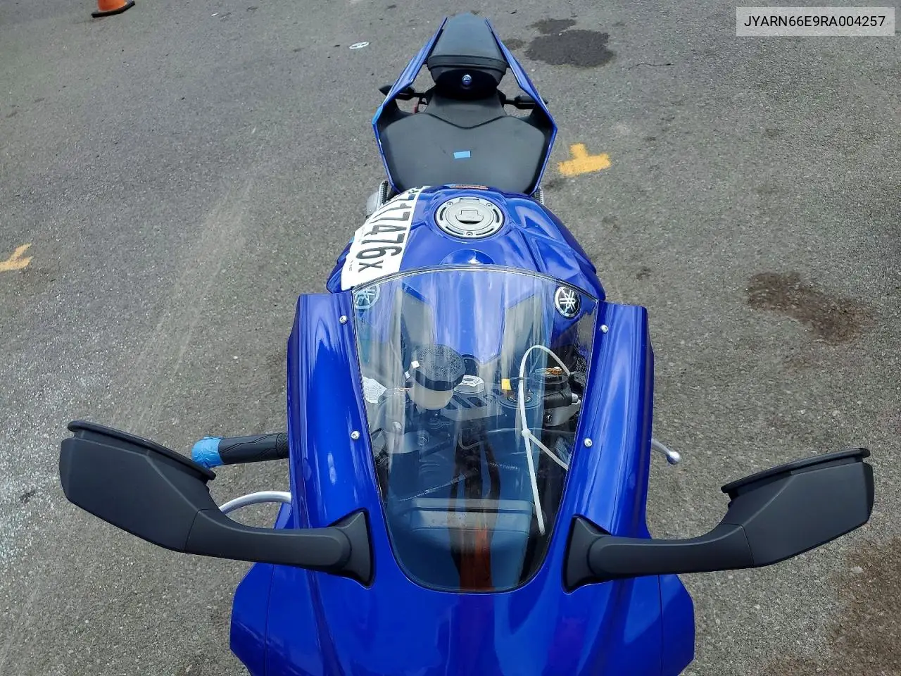 2024 Yamaha Yzfr1 VIN: JYARN66E9RA004257 Lot: 56717476