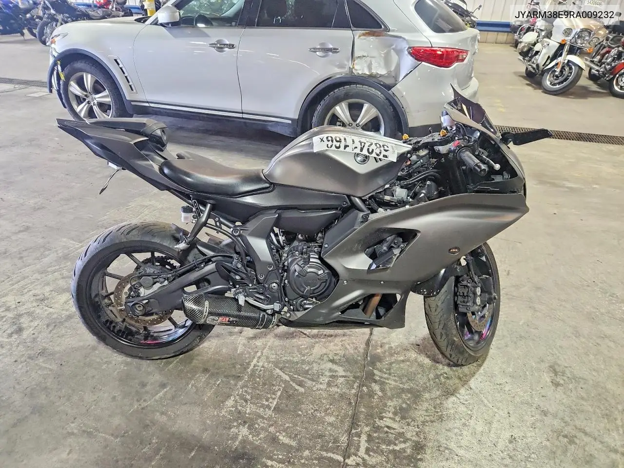 2024 Yamaha Yzfr7 VIN: JYARM38E9RA009232 Lot: 58241166
